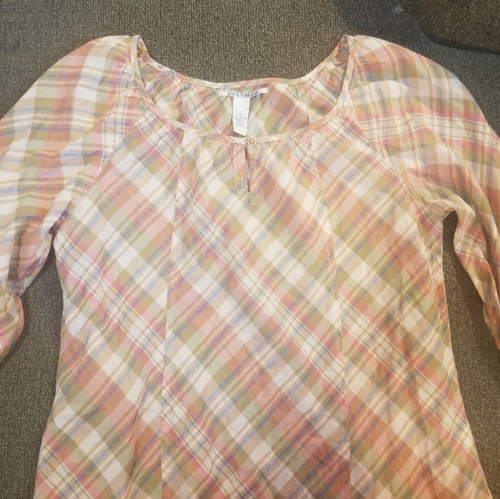 Lucky Brand Plaid Shirt